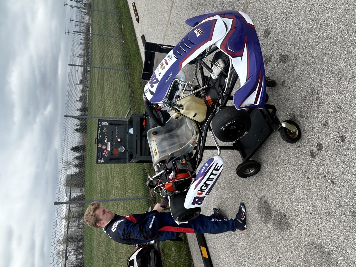 Owen Neisel motorsports action