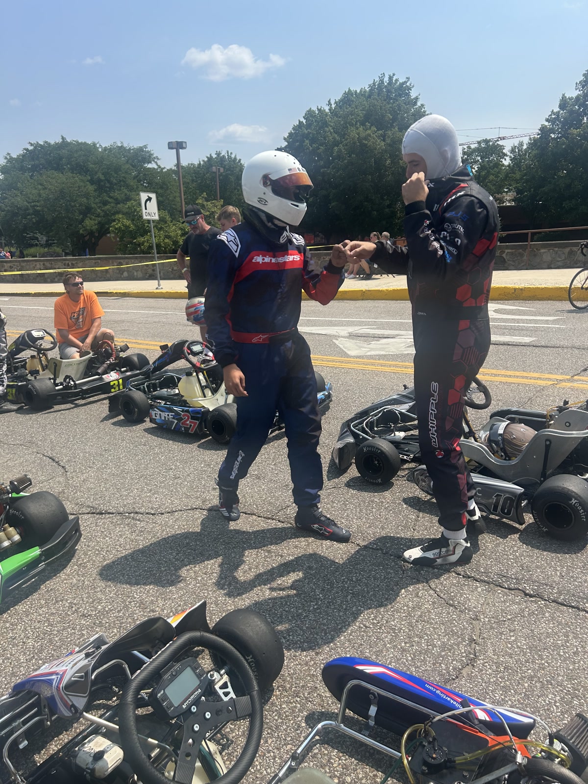 Owen Neisel on track