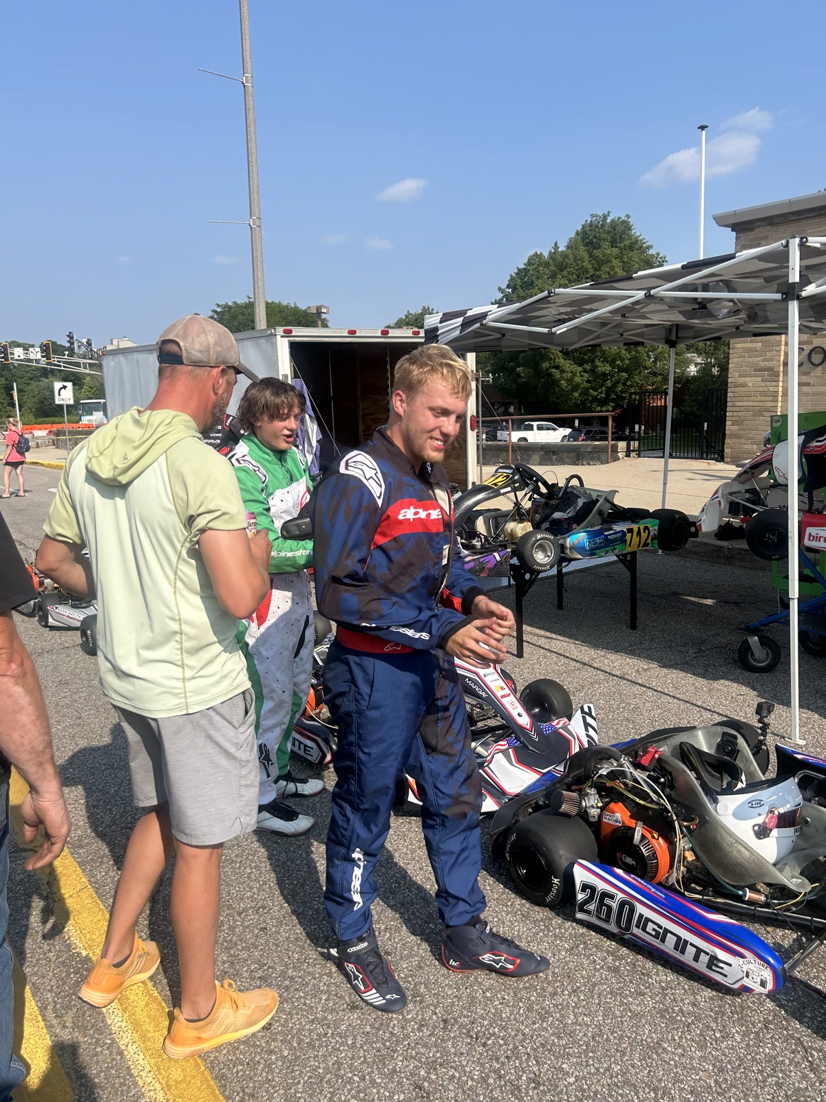 Owen Neisel at the grid